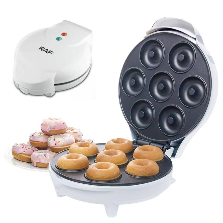 Mini Máquina Para Hacer 7 Donas A La Vez - Raf