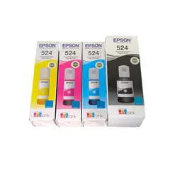 EPSON - Botella tinta T524 524 kit x 4un 100% Original