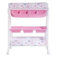 EBABY - Bañera Cambiador NATIEL 815-1 Rosado
