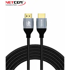 NETCOM - CABLE HDMI 2.0 DE COBRE DE 10 METROS ULTRA HD 4K 60HZ 26AWG