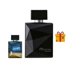 Natura - Essencial exclusivo masculino 100ml + essencial vanilla 25ml y regalito