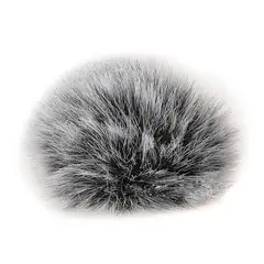 GENERICO - Cortaviento Para Microfono Lavalier pelo de gato felpa