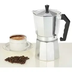 OEM - Cafetera Italiana Moka 6 Tazas de Aluminio Espresso Maker