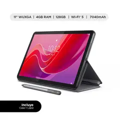 LENOVO - Tablet M11 4GB+128GB + Case + Pen