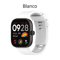 GENERICO - Correa para Xiaomi Redmi Watch 4 - Blanco