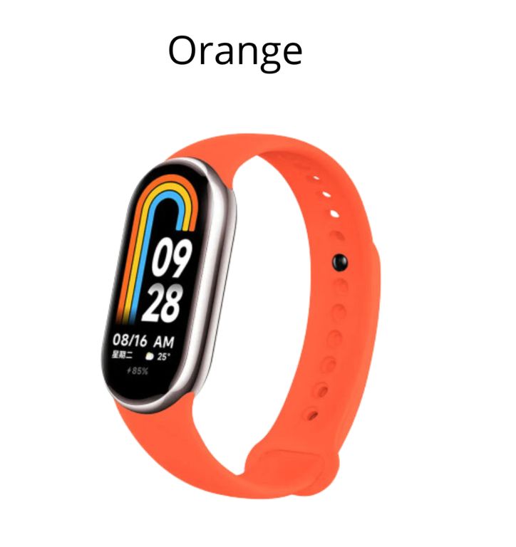 Correa Xiaomi Mi Band 8 - Naranja