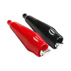 WESTOR - Pinza de Cocodrilo Negro/Rojo 10 AMP NB-347