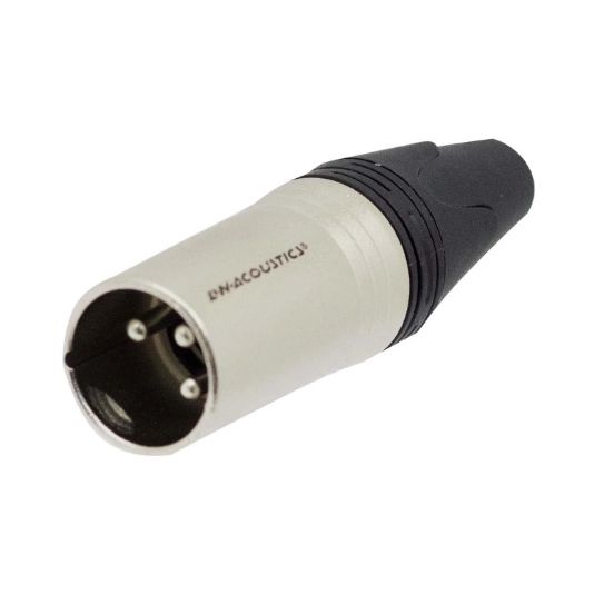 Plug Canon XLR 3 Pines LN-1032-1 LN-ACOUSTICS