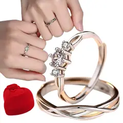 NO LOGO - Anillo Para Pareja Doncella y Caballero - Regalo Enamorados novios