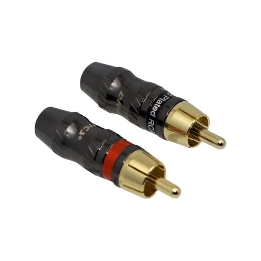 Plug RCA Aéreo Par LN-5022-RDBK L&N-ACOUSTICS