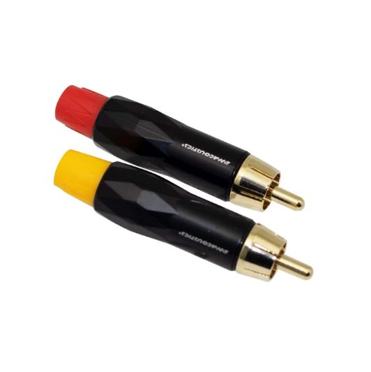 Plug RCA Aéreo Par LN050BGRDYL L&N-ACOUSTICS