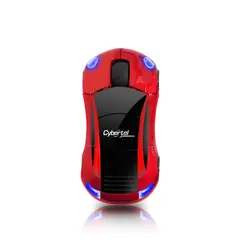 CYBERTEL - Mouse inalámbrico CARRERA S - CYB M301S inalámbrico rojo
