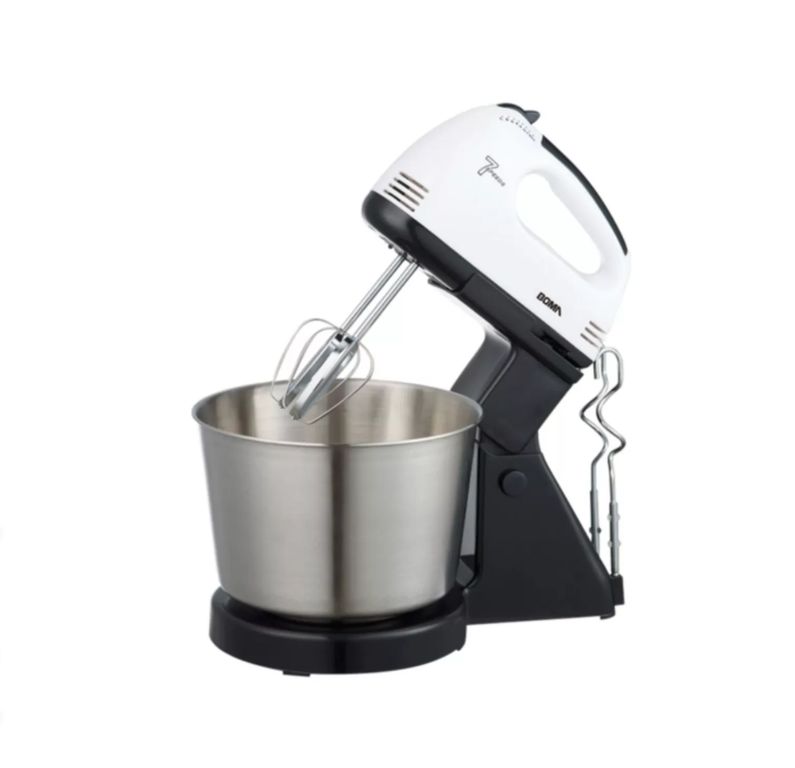 Batidora eléctrica con recipiente