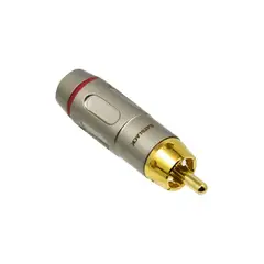 BATBLACK - Plug RCA Aéreo Rojo LE5025-R