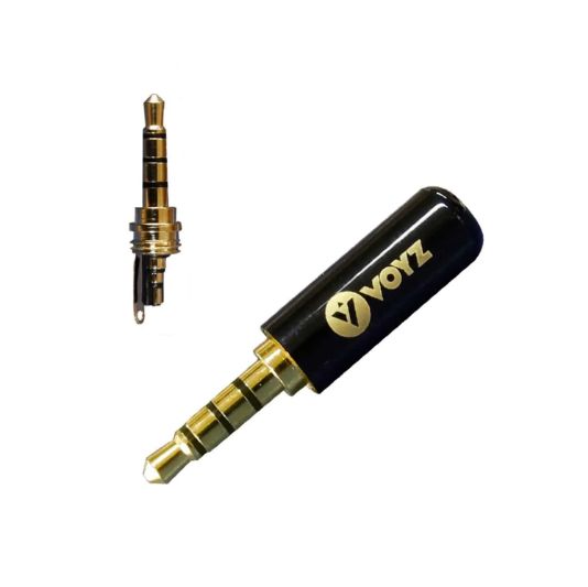 Plug Stereo Aéreo P-384BK VOYZ