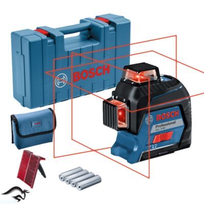 Nivel Láser Rojo Profes Gll 3-80 360° Líneas Plomada