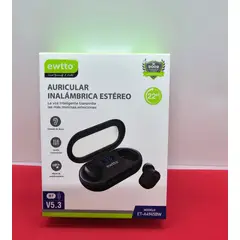 EWTTO - AUDIFONOS INALAMBRICOS BT V53 NEGRO