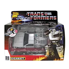 TRANSFORMERS - Delorean Back to the Future x Gigawatt