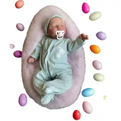 GENERICO - MUÑECA BEBE TIPO REBORN