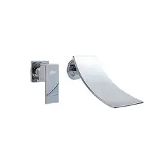 XM - MEZCLADORA DE LAVATORIO PARED CASCADA CROMADO M7000