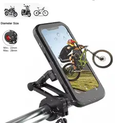 GENERICO - Soporte de Celular 65 Case Impermeable Holder para Moto Bicicleta