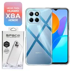 IMPORTADO MC - Space Case Transparente Huawei Honor X8A Funda Para celular