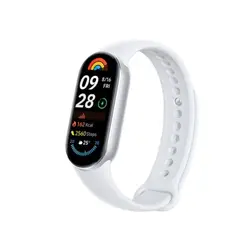 XIAOMI - Smart Band 9 Plata Glaciar - Original.