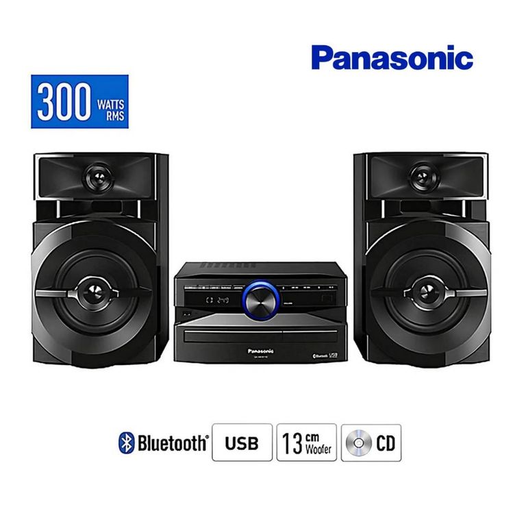Minicomponente SC-AKX110 Bluetooh 300 Watts