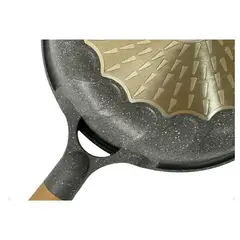 GENERICO - Sarten Antiadherente Granito Roca Volcánica 26cm