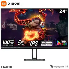 XIAOMI - Monitor A24I 24″ Full HD 1920X1080 100HZ IPS 5MS 99%sRGB