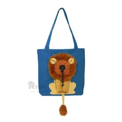 GENERICO - Cartera Transportadora en Forma de Leon Color Azul