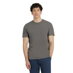DOCKERS - Polo Pocket Tee Slim Fit Gris