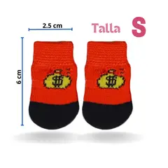GENERICO - Medias Antideslizantes para Mascotas Talla S