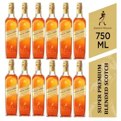 JOHNNIE WALKER - Whisky Gold Label Reserve 750ml - 12 UND