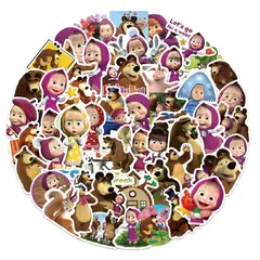 GENERICO - Pack 50 stickers Oso