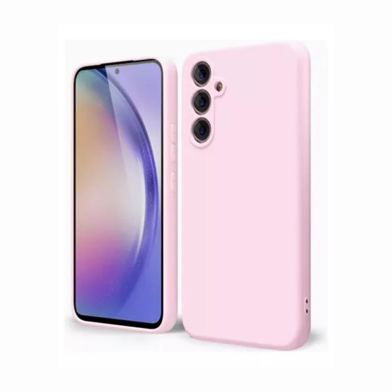 Case Silicona Para Samsung A54 5G - Rosa