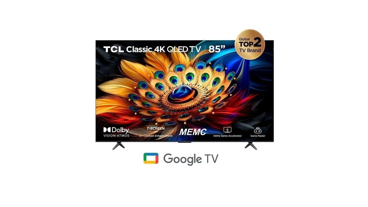 Televisor QLED 85" Smart TV Ultra HD 4K Año 2024 85C655