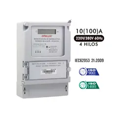 OPALUX - Medidor de Energía Trifásico Digital 220V380V OP-M3D100