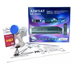 SAT PCS - Kit Adaptador para Antena Directv para canales FTA Libres