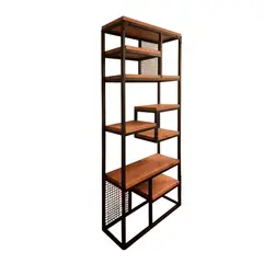 KILA DESIGN - Estante FLAVIO Madera y Fierro