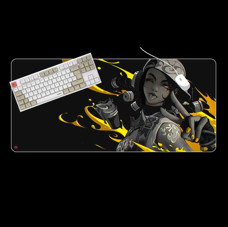 Mouse Pad Gamer Superficie Speed Waterproof XXL RAZE Valorant