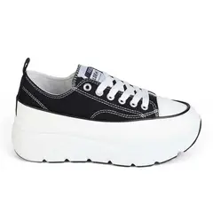 STHEF - ZAPATILLA MUJER CASUAL NEGRO 8037