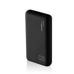 ARGOM TECH - BATERÍA EXTERNA C20 NEGRA