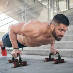 GENERICO - Push up bar basic barra para flexiones miniparalelas
