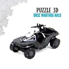 SHEEPBUSTER - Rompecabezas Armable 3D Warthog UNSC para Niños y Adultos