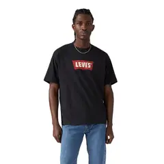 LEVIS - Polo Hombre Vintage Bw Graphic Tee Negro