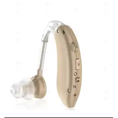 GENERICO - AUDIFONO AURICULAR PARA SORDERA SORDO RECARGABLE COLOR PIEL 72 HORAS