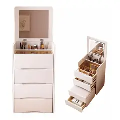 GENERICO - Tocador De Maquillaje Con Espejo Tipo Tapa Elegante WJY074J1