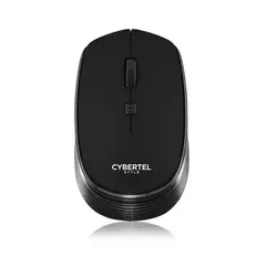 CYBERTEL - Mouse inalámbrico Negro M312k+