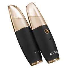 GESKE - Refrescador Facial 4 en 1 Negro